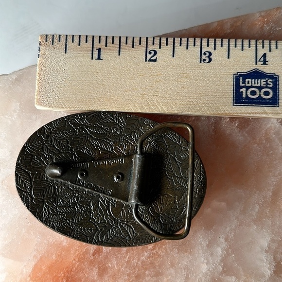 Repurposed BELT BUCKLE OOAK Hand Painted Mosaic Tiles Cluster Artisan Unisex - Picture 13 of 17